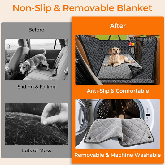 Premium Dog Back Seat Extender for Cars and SUVs