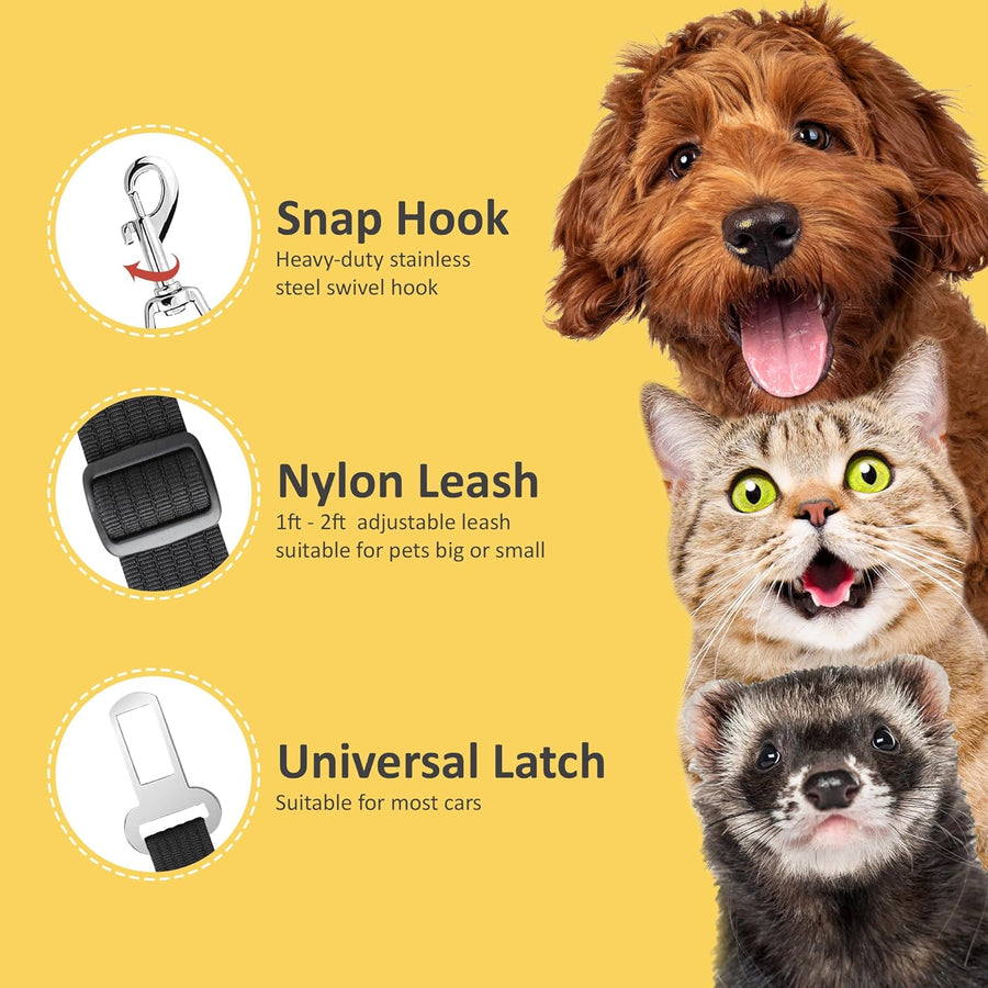 Nylon Dog Seat Belt for Car