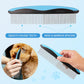 Pet Grooming Brush and Metal Comb Set