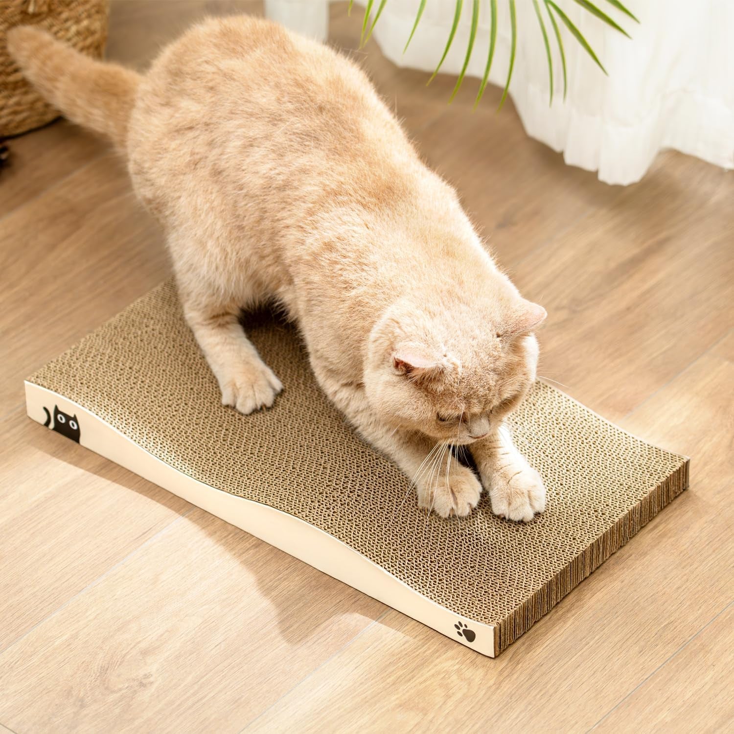 Durable Double-Sided Corrugated Cat Scratcher Pad