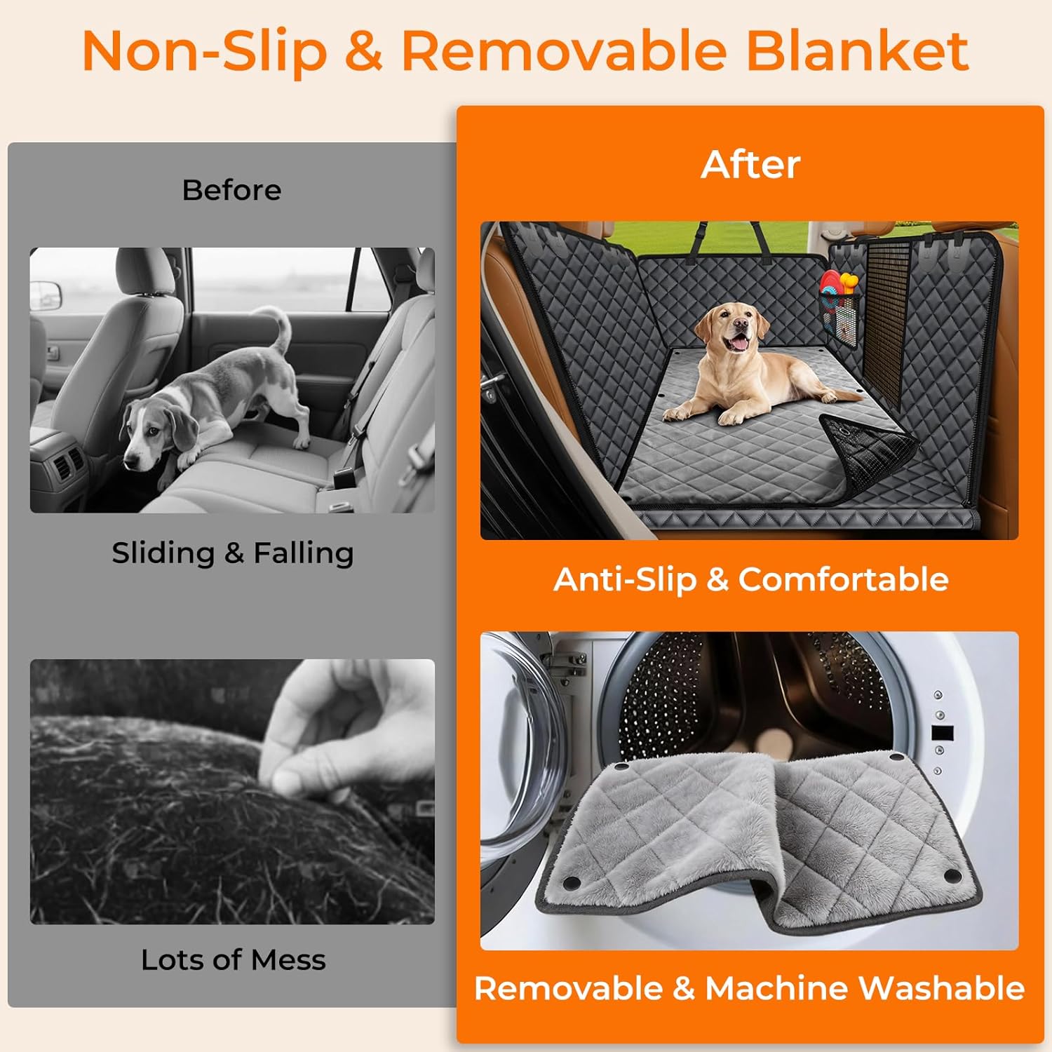 Dog Back Seat Extender