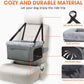 Deluxe Dog Booster Seat for Small Pets up to 20 Lbs