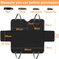 Premium Dog Car Seat Cover for Back Seat
