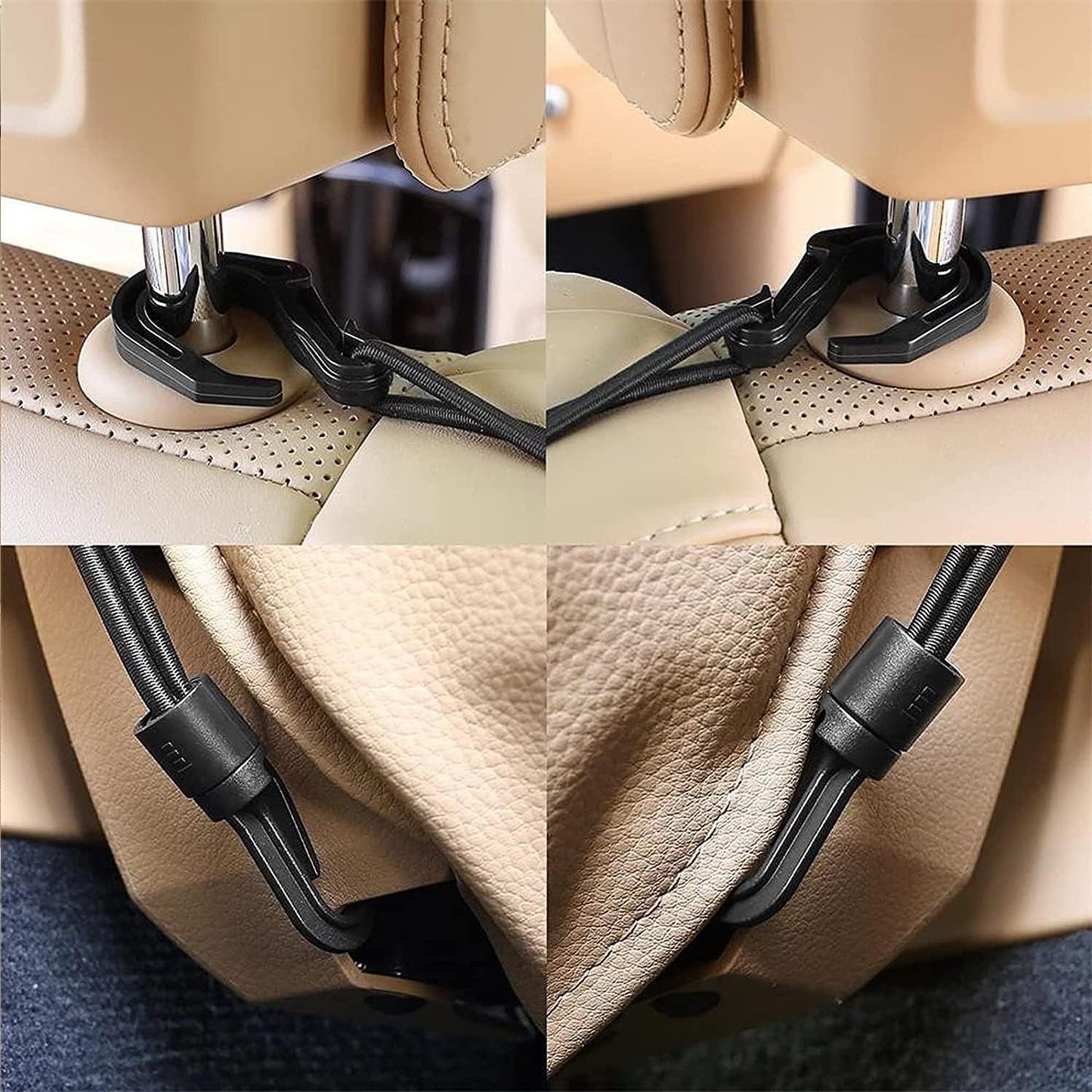 3-Layer Car Mesh Organizer, Barrier of Backseat Pet Kids