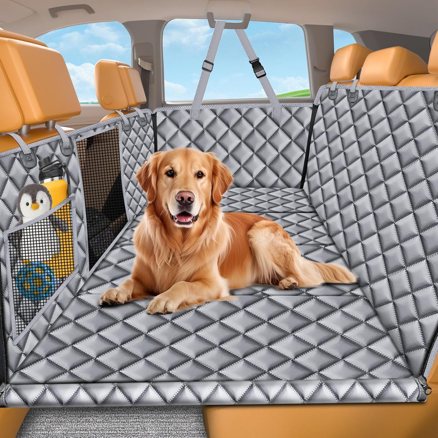 Premium Dog Back Seat Extender for Cars and SUVs