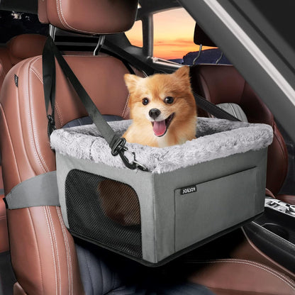 Deluxe Dog Booster Seat for Small Pets up to 20 Lbs