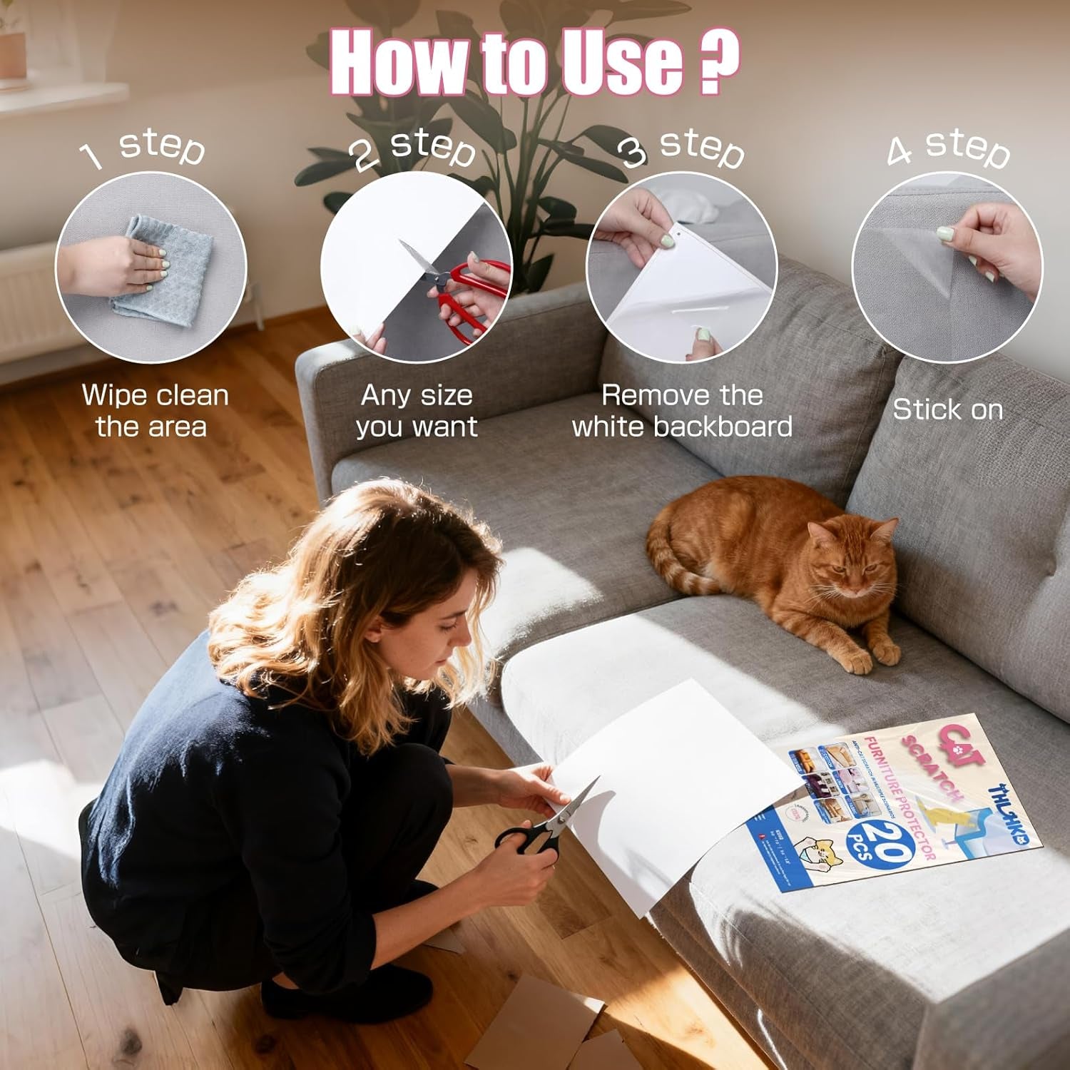 Cat Scratch Furniture Protector 