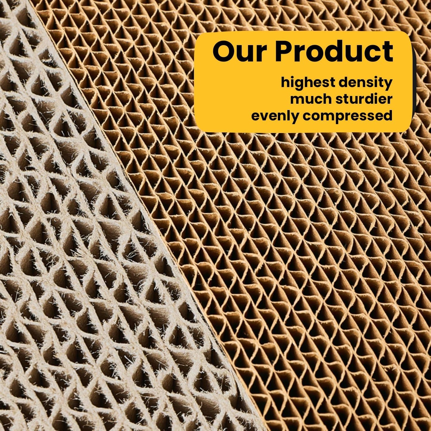 Durable Double-Sided Corrugated Cat Scratcher Pad