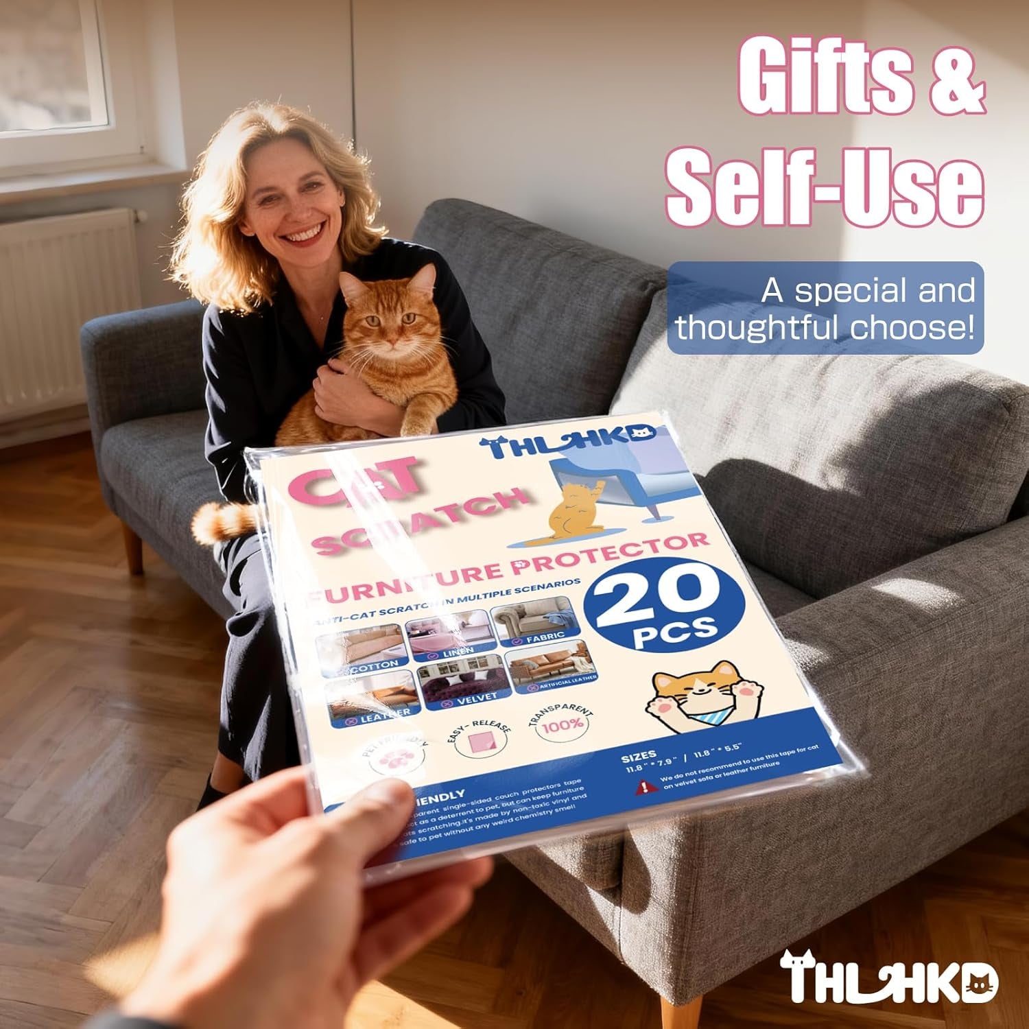 20-Piece Cat Scratch Furniture Protector