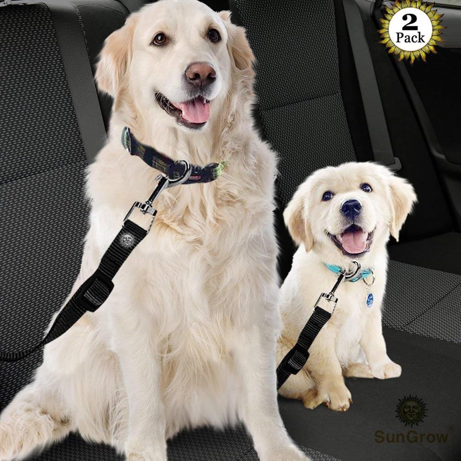 Adjustable Nylon Dog Seat Belt for Car