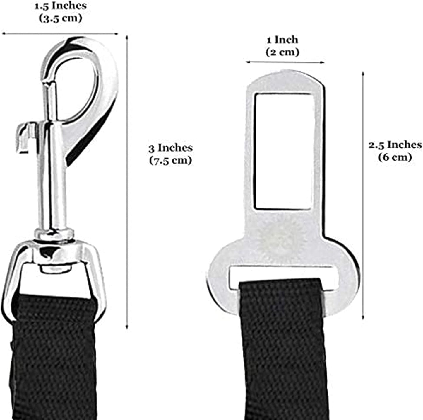 Adjustable Nylon Dog Seat Belt for Car