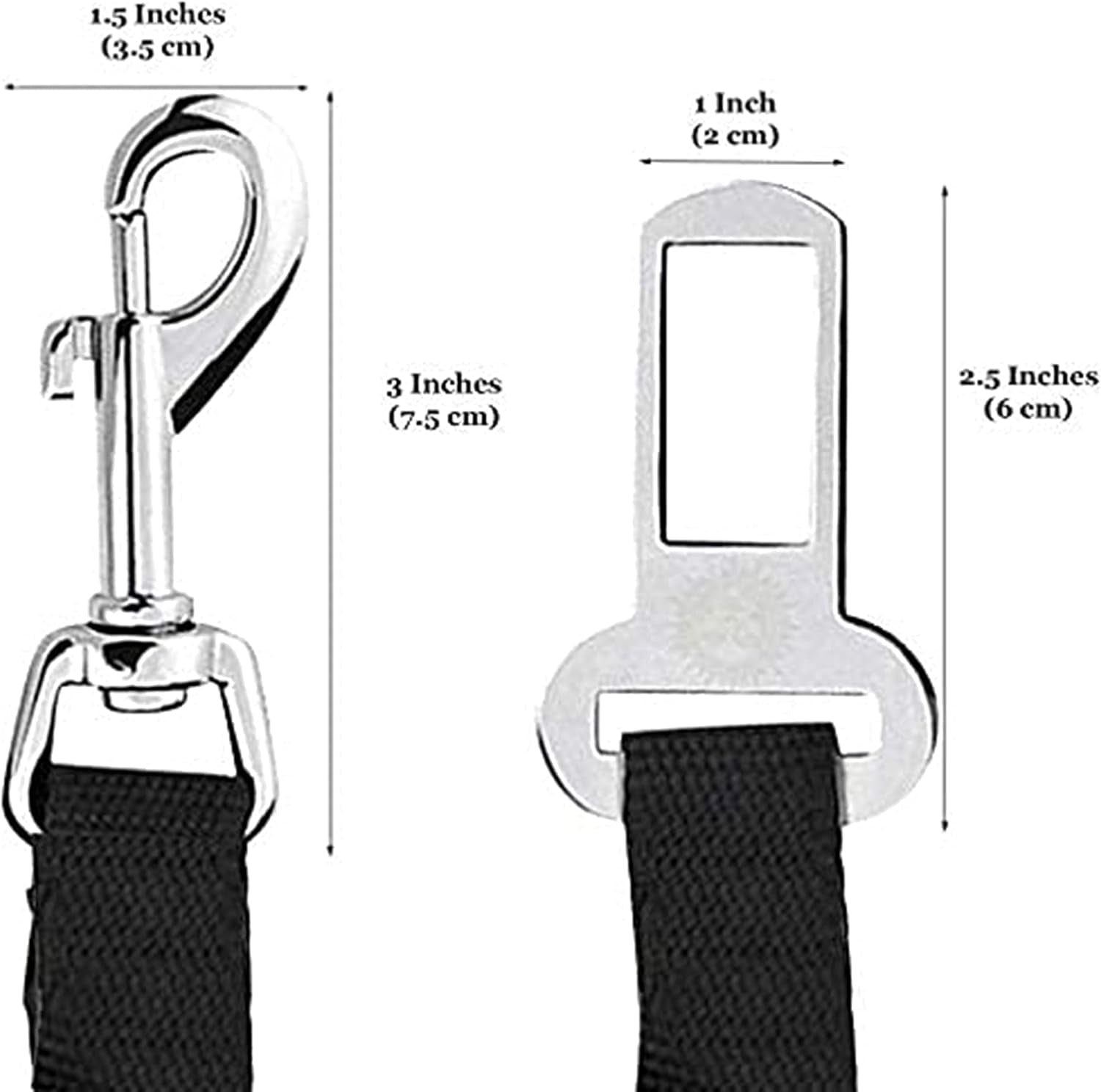 Adjustable Nylon Dog Seat Belt for Car
