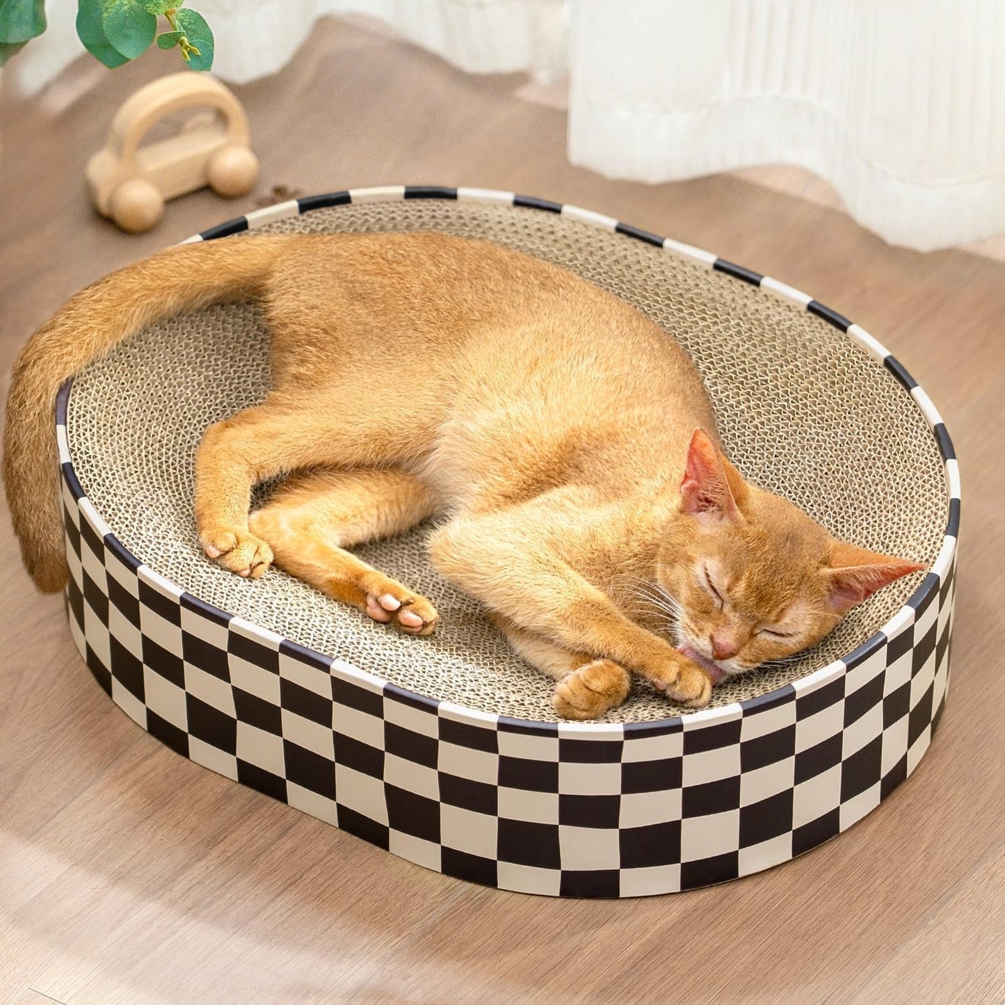 Durable Double-Sided Corrugated Cat Scratcher Pad